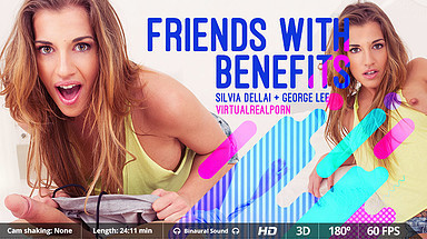 Virtual Real Porn Sexy Teen Brunette Silvia Dellai Bounces On A Dick