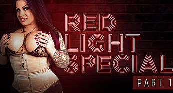 HoloGirlsVR Samantha Mack Dances And Strips Down In Red Light