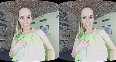 Czech VR Jenny Simons Loves To Show Off That Hot Body