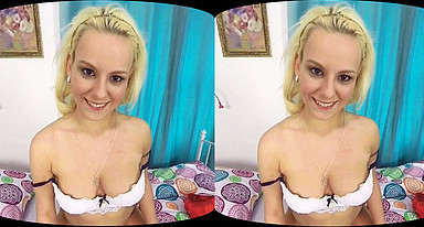 Czech VR Lucy Shine Dildo Fun Time