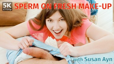 TmwVRnet Sperm On Fresh MakeUp