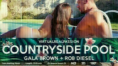VirtualRealPassion Countryside Pool VR Female POV Porn video