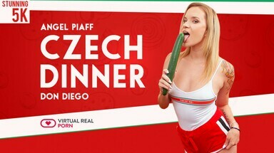 Virtual Real Porn Czech dinner