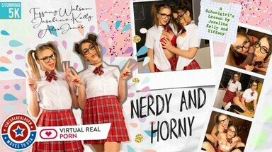 Virtual Real Porn Nerdy and horny