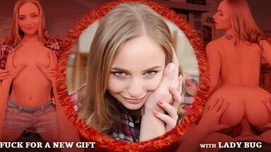 TmwVRnet Cute Blonde Agreed to Fuck for a New Gift