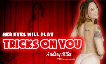 VRAllure Audrey Miles : Her Eyes Will Play Tricks On You!