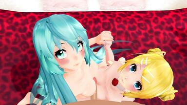  Vocaloid Miku Rin Double Pleasure