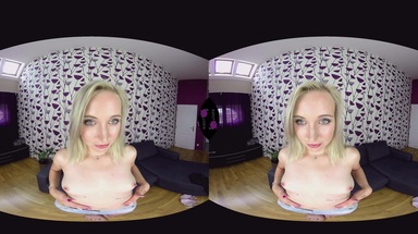 Czech VR Casting Nikita Cruz Casting Hot Blonde Strips for You