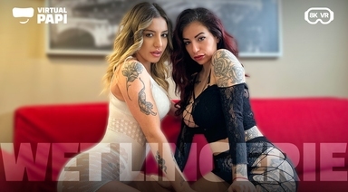  Wet Lingerie (Italian Threesome)