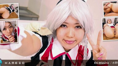  Enjoy Eri Mizuno Big Juicy Booty In POV VR