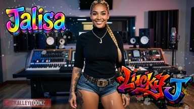 Jalisa AKA Lucky J Shows You Her Bubble Booty