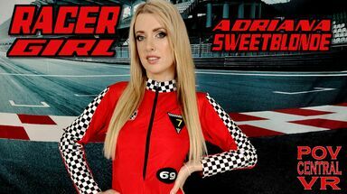  Adriana Sweet Blonde: Racer Girl