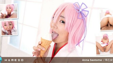  Vanila Ice Cream And Sperm Creampie For Anna Saotome