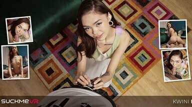  Russain Babe Kwini Kim Is Crazy For Big Cocks