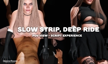  Slow Strip, Deep Ride - CGI Hentai 3D
