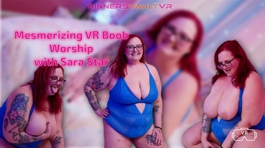  Sara Star - Mesmerizing VR Boob Worship