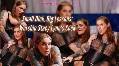  Small Dick, Big Lessons: Worship Stacy Lynn’s Cock