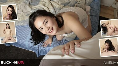  Amelia Ost Is So Happy Enjoying A Hard Dick In A Porn Movie