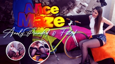  Fucking slut Alice Maze Analy Pounded & Fisted
