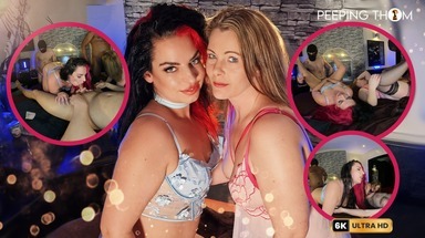  Second Party New Girls First Time Swinging - Cheri Pi and Ava