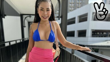 Superhot Asian Beachgirl Fucks Happy Tourist