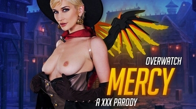 VRCosplayX Overwatch: Mercy A XXX Parody