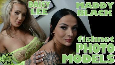  Daisy Lee and Maddy Black: Fishnet Photo Models