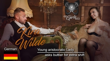  Young Rich Lady asks the Butler for an Extra Shift