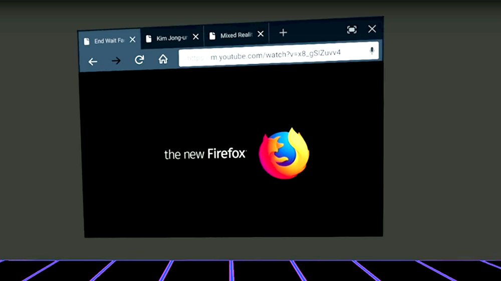 Firefox Reality Web Browser for VR