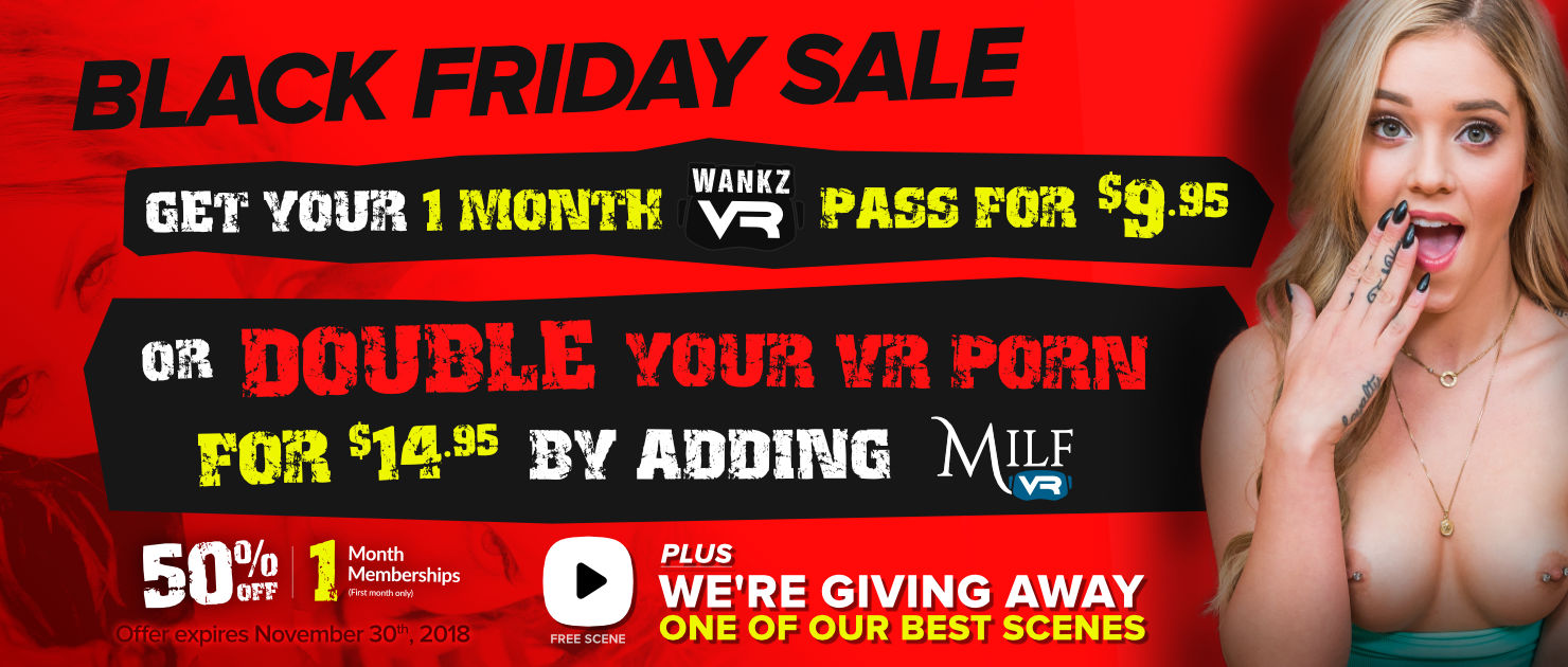 WankzVR Black Friday Sale