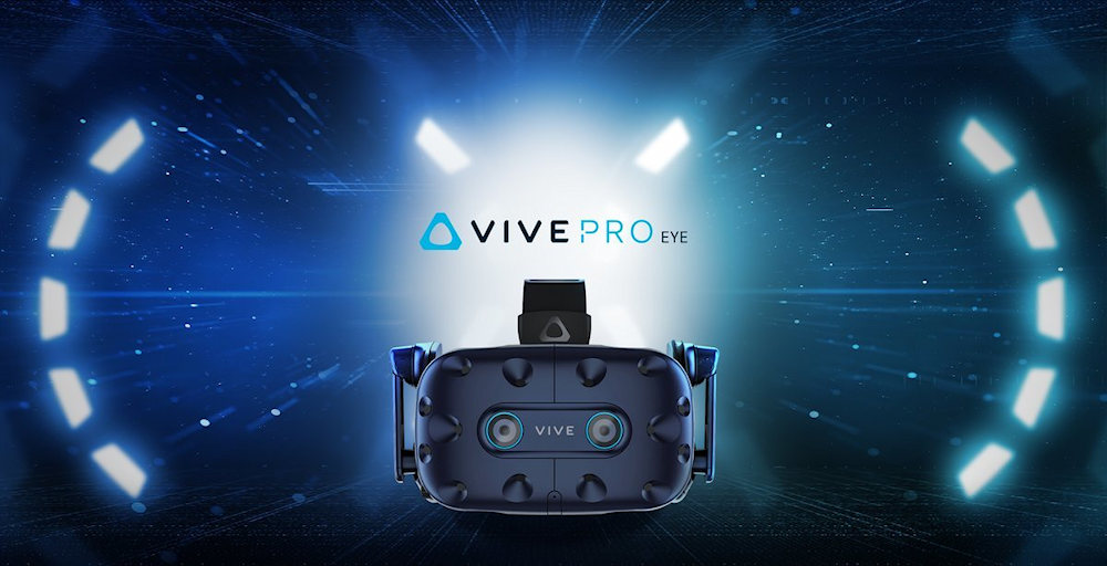 HTC Vive Pro Eye  introduced at CES 2019