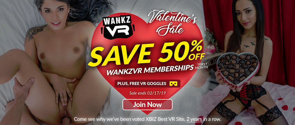 WankzVR Valentines Sale